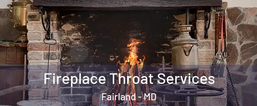  Fireplace Throat Services Fairland - MD