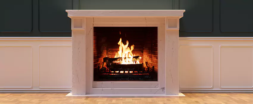 Open Flame Wood-Burning Fireplace Installation Services in Fairland, Maryland
