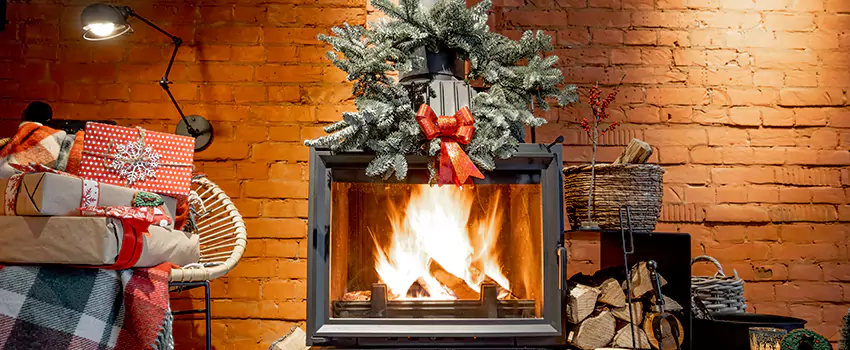 Travis Industries Linear Gas Fireplace Installation in Fairland, Maryland