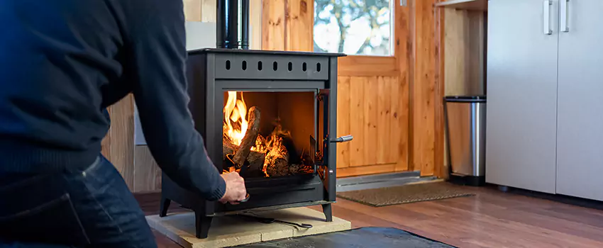 Open Hearth Wood Fireplace Installation in Fairland, MD
