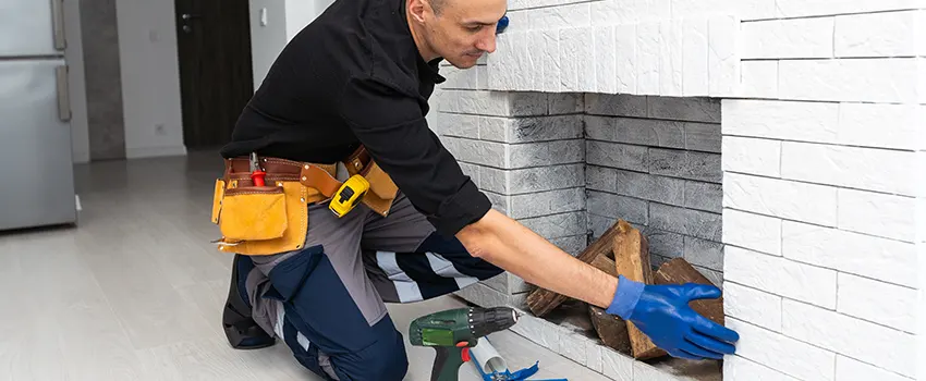 Fireplace Damaged Damper Frame Repair Services in Fairland, Maryland