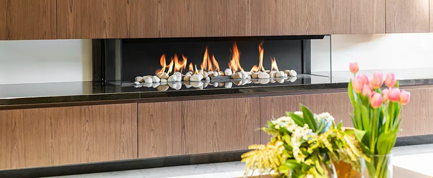 Double-height Fireplace Design Refurbishment in Fairland, Maryland