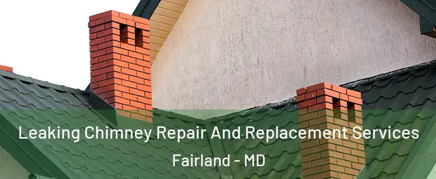  Leaking Chimney Repair And Replacement Services Fairland - MD